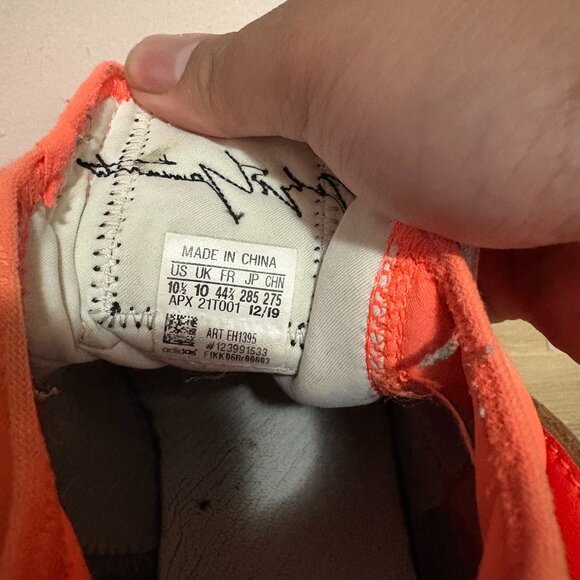 adidas Y-3 Kaiwa Solar Orange Black - ART EH1395 - Picture 5 of 9